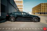 Tesla Model S on Vossen Wheels (VFS-2) 2018 года